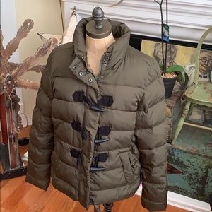 Gap winter warmth jacket sz l puffer lined jacket